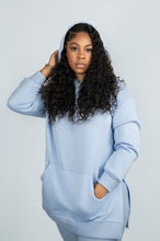 Load image into Gallery viewer, Side-Slit Chic Set - Powder Blue
